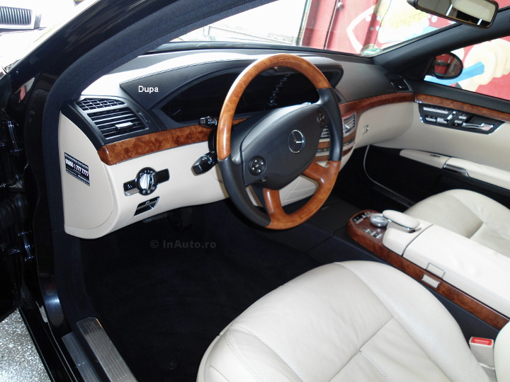 Curatare tapiterie & Detailing Interior Mercedes